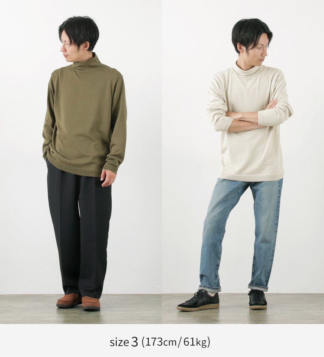 fujito / turtleneck針織