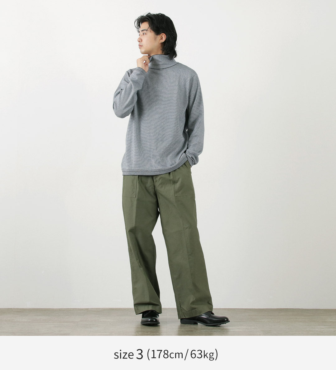 fujito / turtleneck針織