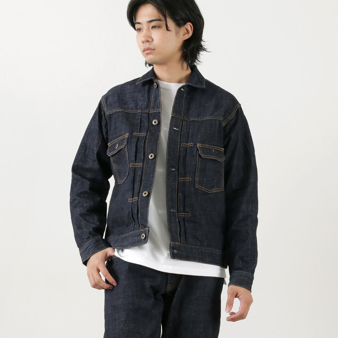 日本蓝色牛仔裤 /怪物牛仔夹克2nd Selvedge 6盎司