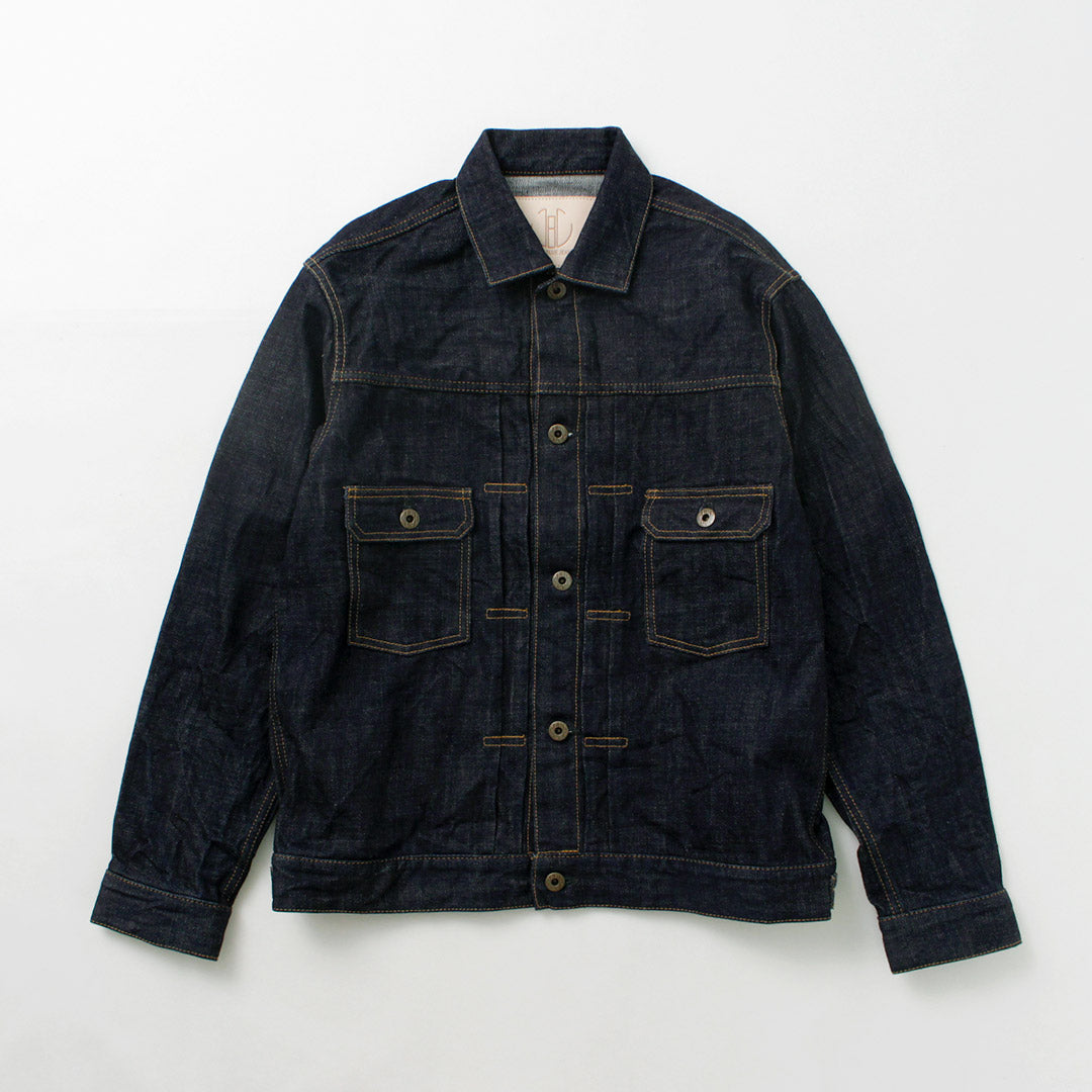 日本蓝色牛仔裤 /怪物牛仔夹克2nd Selvedge 6盎司