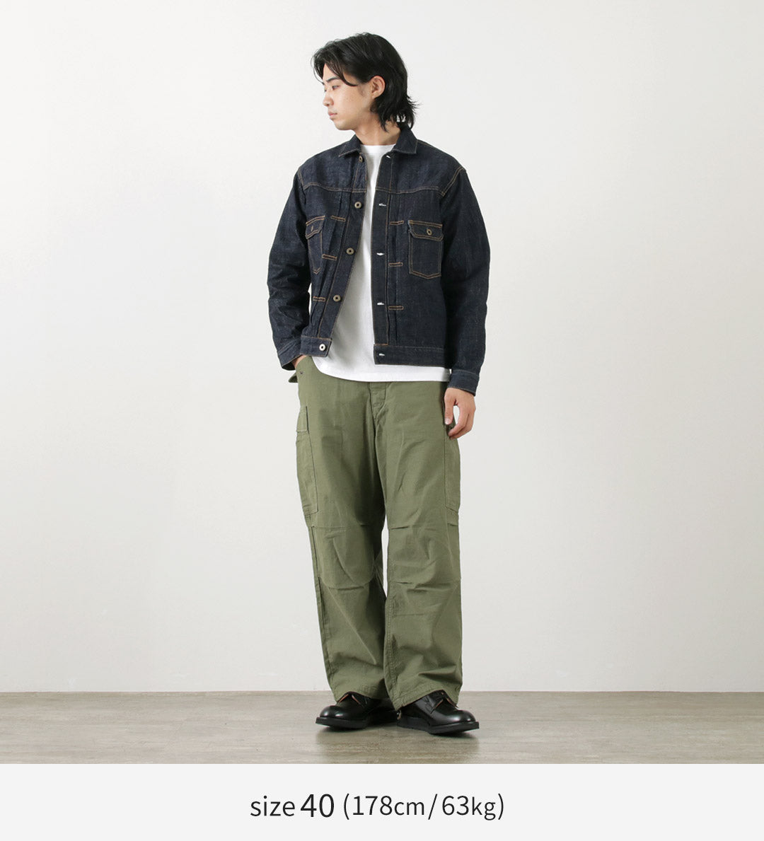 日本蓝色牛仔裤 /怪物牛仔夹克2nd Selvedge 6盎司