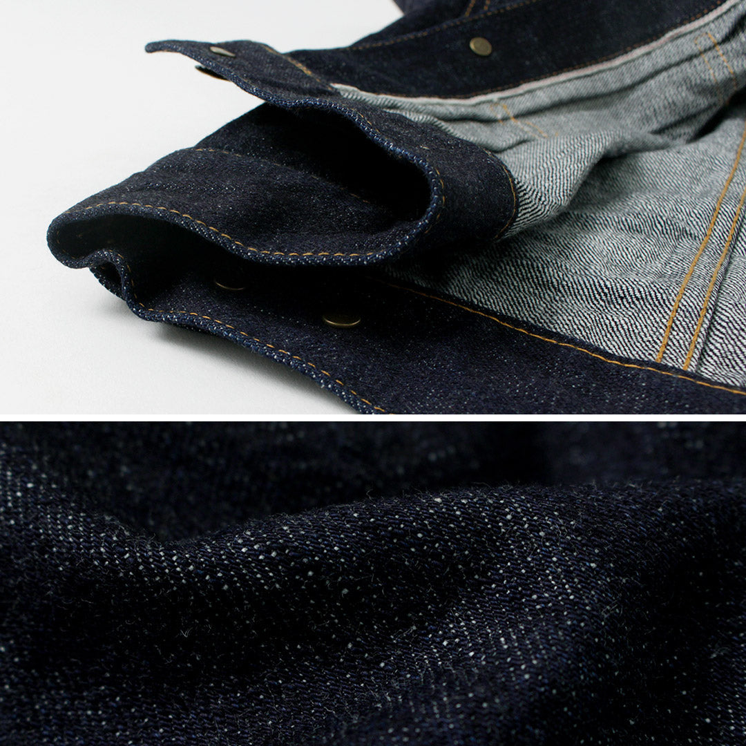 日本蓝色牛仔裤 /怪物牛仔夹克2nd Selvedge 6盎司