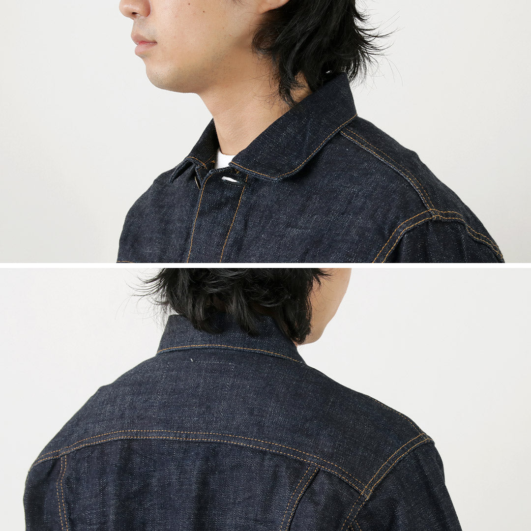 日本蓝色牛仔裤 /怪物牛仔夹克2nd Selvedge 6盎司