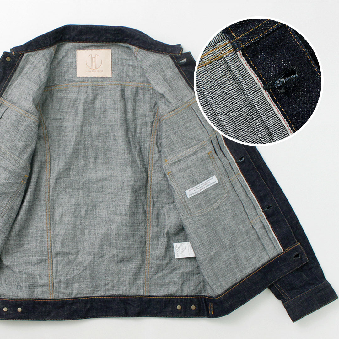 日本蓝色牛仔裤 /怪物牛仔夹克2nd Selvedge 6盎司