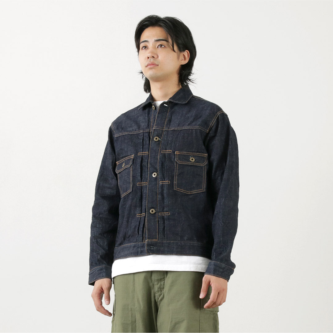 日本蓝色牛仔裤 /怪物牛仔夹克2nd Selvedge 6盎司