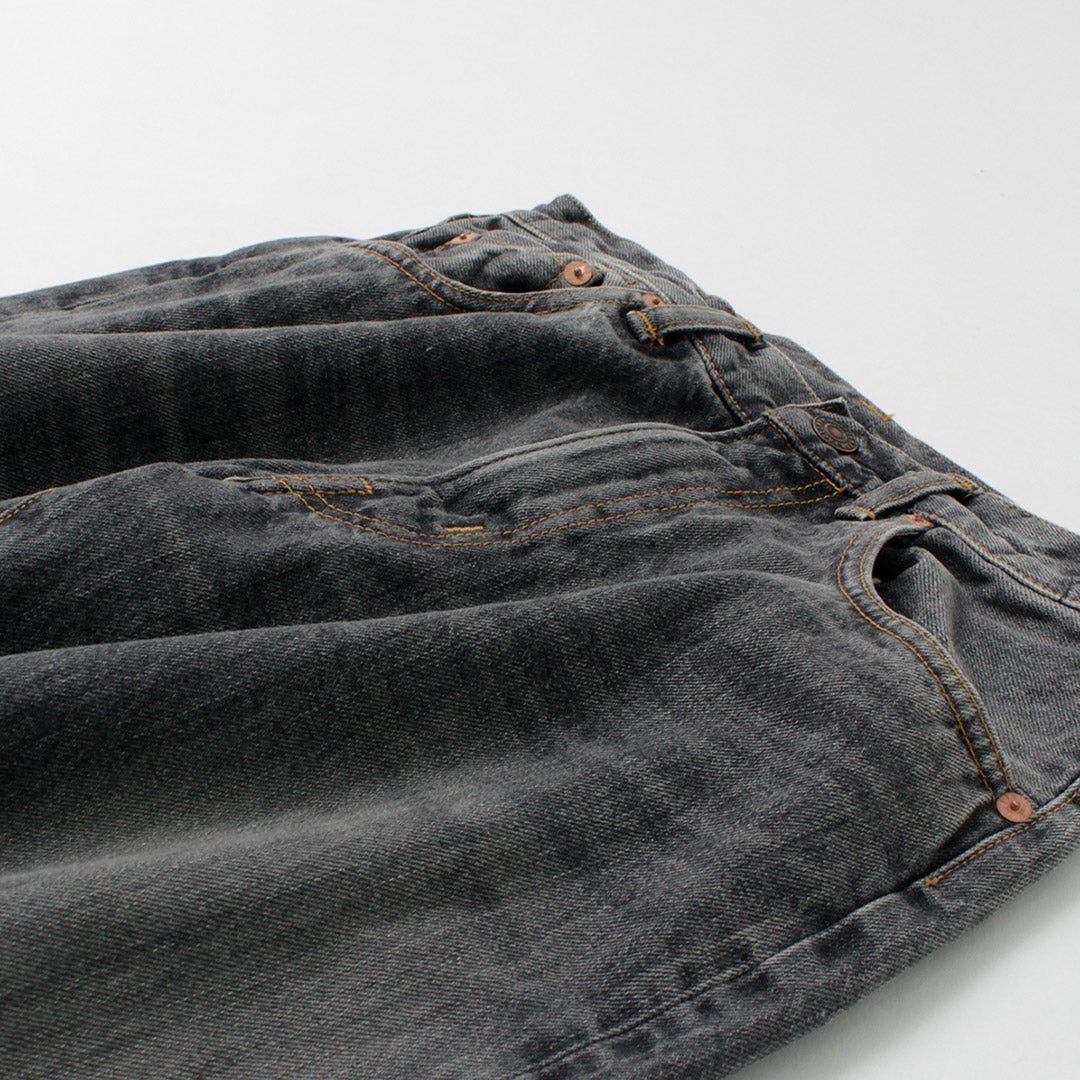 FOB FACTORY / F160 Selvedge 66 Jeans de mezclilla con 5 bolsillos