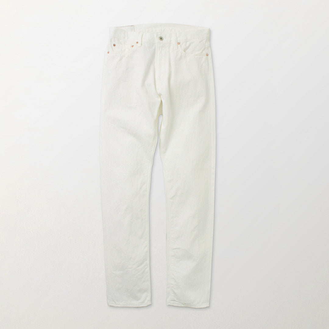 FOB FACTORY / F1153 60 Twill White Denim Pants
