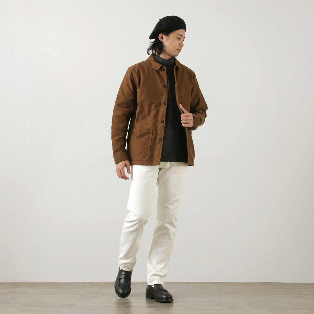 FOB FACTORY / F1153 60 Twill White Denim Pants