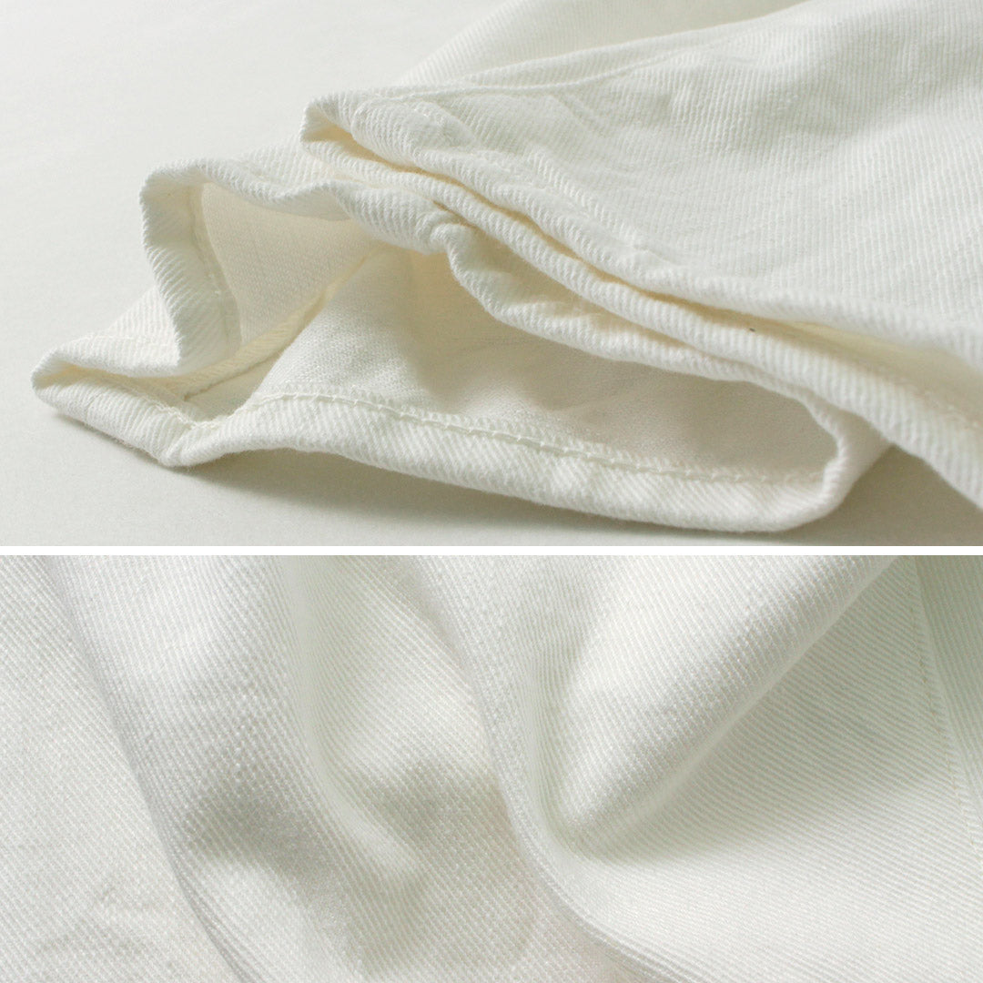 FOB FACTORY / F1153 60 Twill White Denim Pants