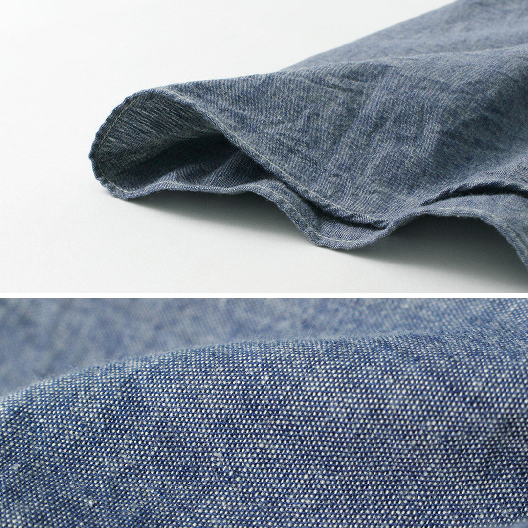 FOB FACTORY / F3494 青年布工作衬衫