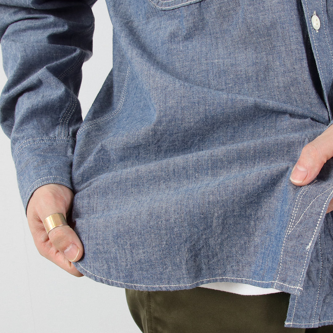 FOB FACTORY / F3494 青年布工作衬衫