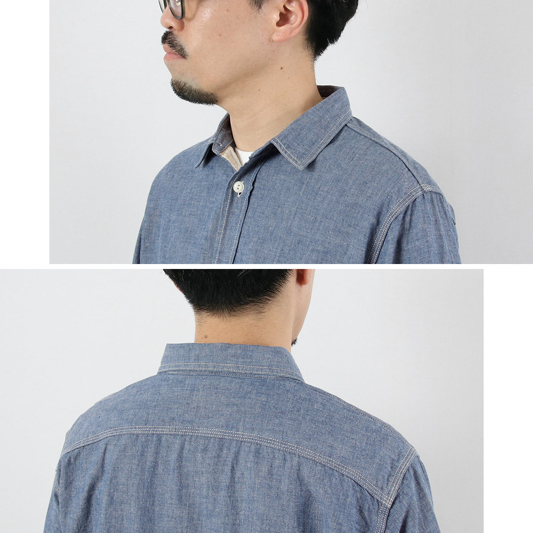 FOB FACTORY / F3494 青年布工作衬衫