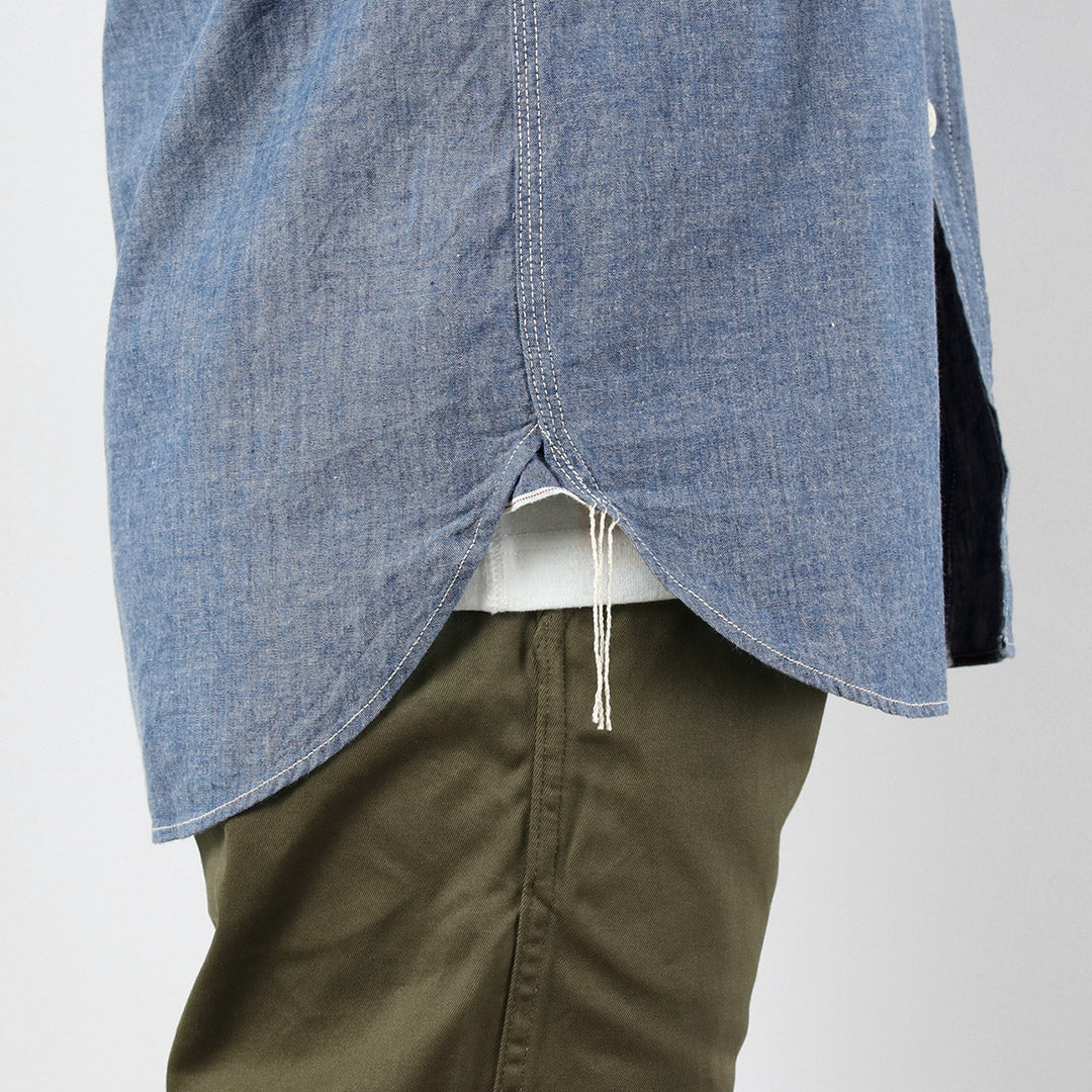 FOB FACTORY / F3494 青年布工作衬衫