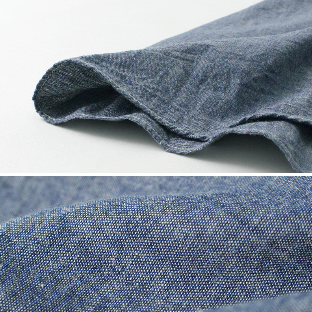 FOB FACTORY / F3494 Chambray Work Shirt