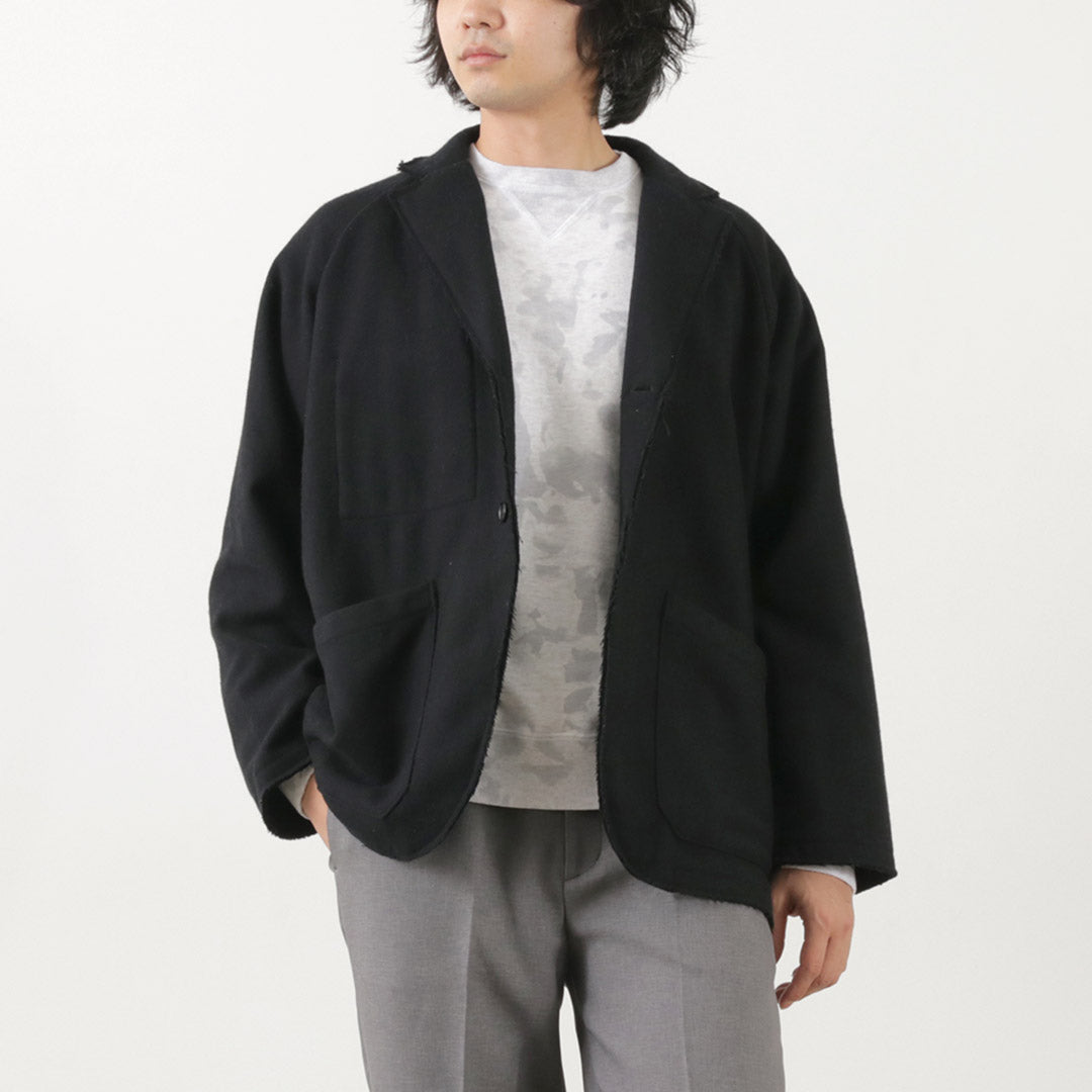 Chaqueta soleada deportiva / muesca de muesca 2 botones