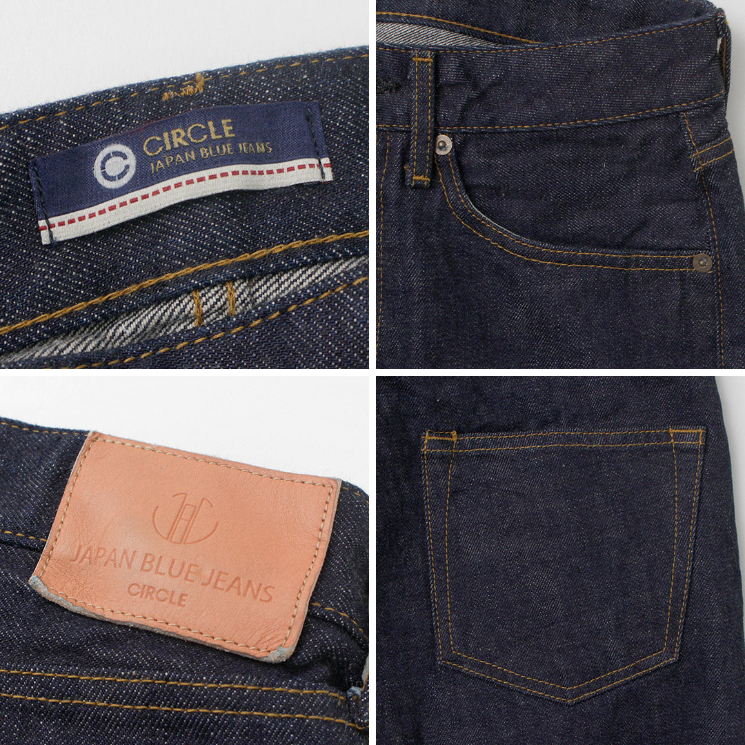 JAPAN BLUE JEANS / J504 Circle Loose 12.5oz African cotton selvage denim