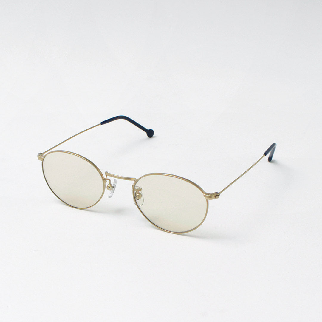 VERYNERD / Cyan Metal Frame Boston Matte Gold