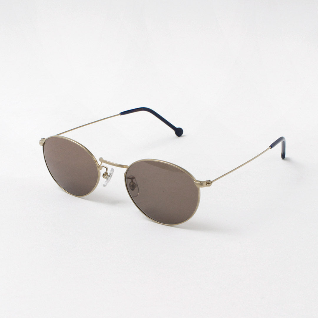 VERYNERD / Cyan Metal Frame Boston Matte Gold
