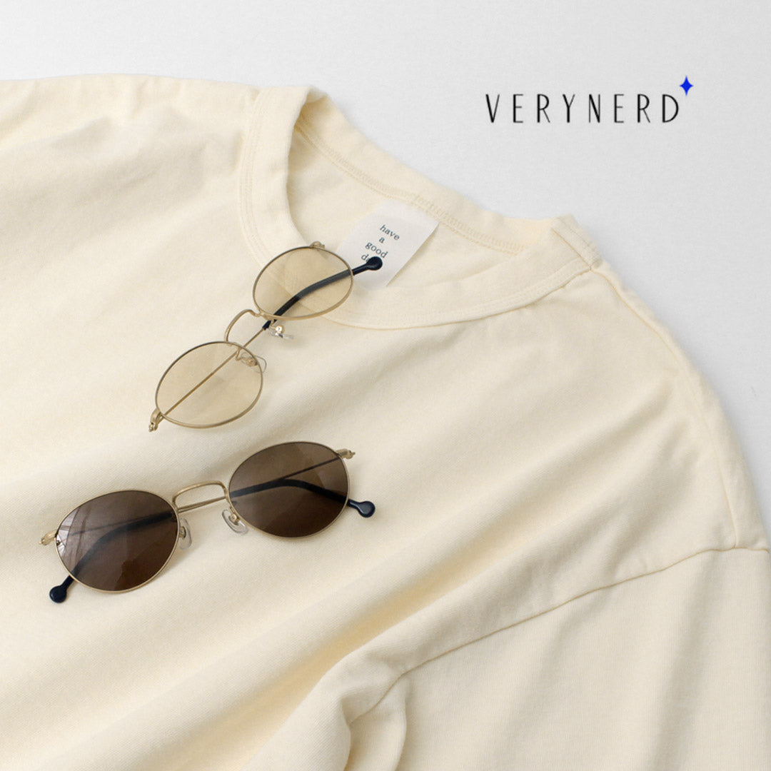VERYNERD / Cyan Metal Frame Boston Matte Gold