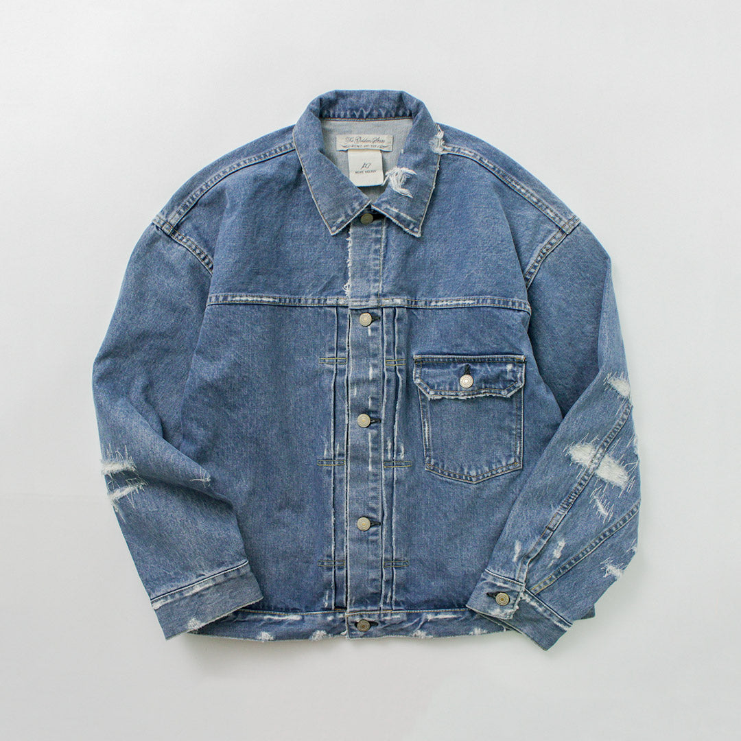 REMI浮雕 / 14盎司牛仔布1st JKT(修復)