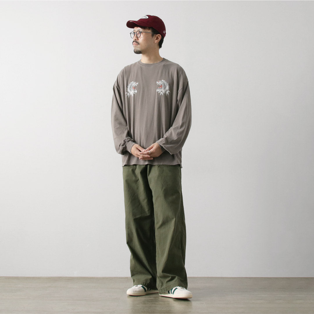 Remi Relief / Hard Special 20 Jersey TEE de manga larga (Patrón de tigre)