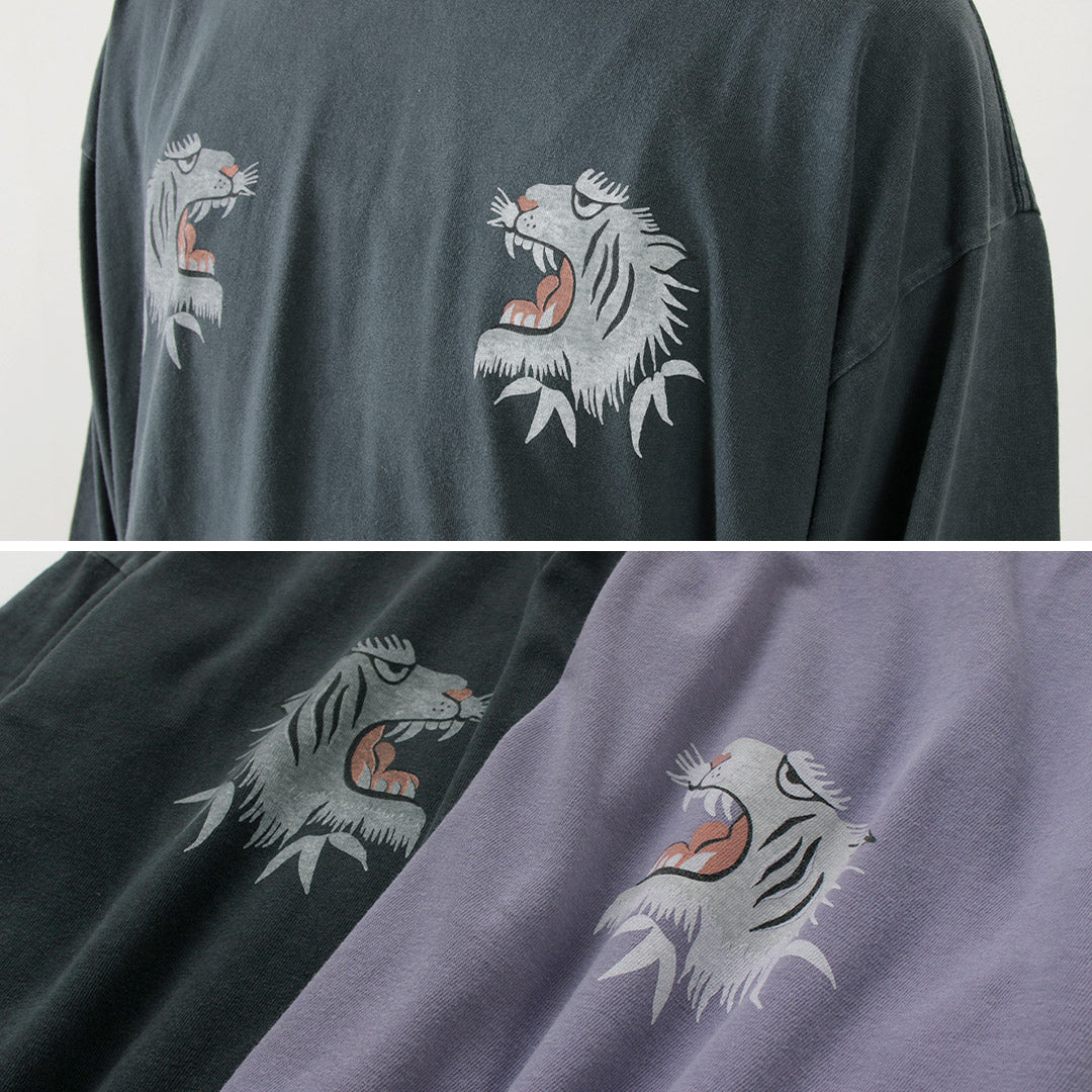 Remi Relief / Hard Special 20 Jersey TEE de manga larga (Patrón de tigre)