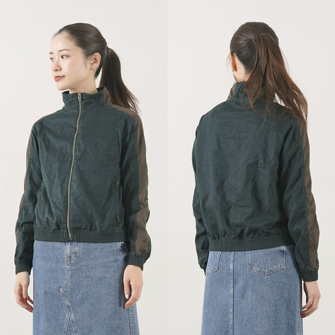 Fnor / chaqueta de pista aterciopelada