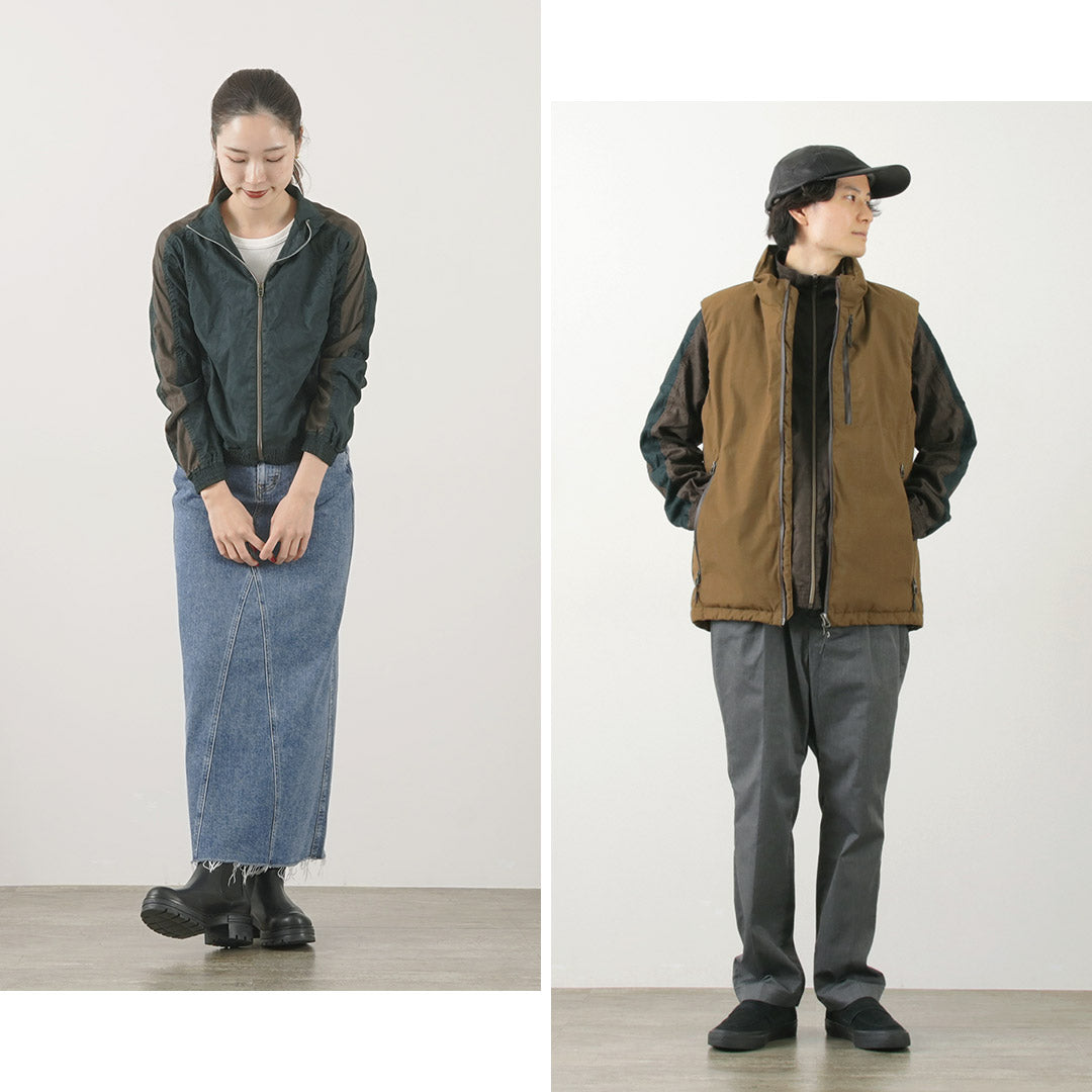 Fnor / chaqueta de pista aterciopelada