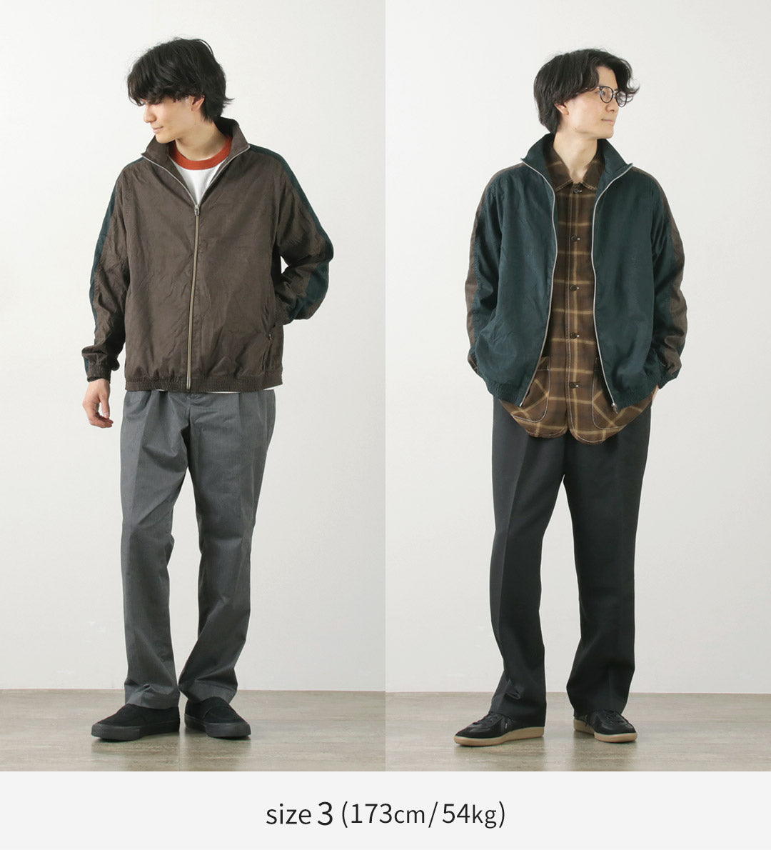 Fnor / chaqueta de pista aterciopelada