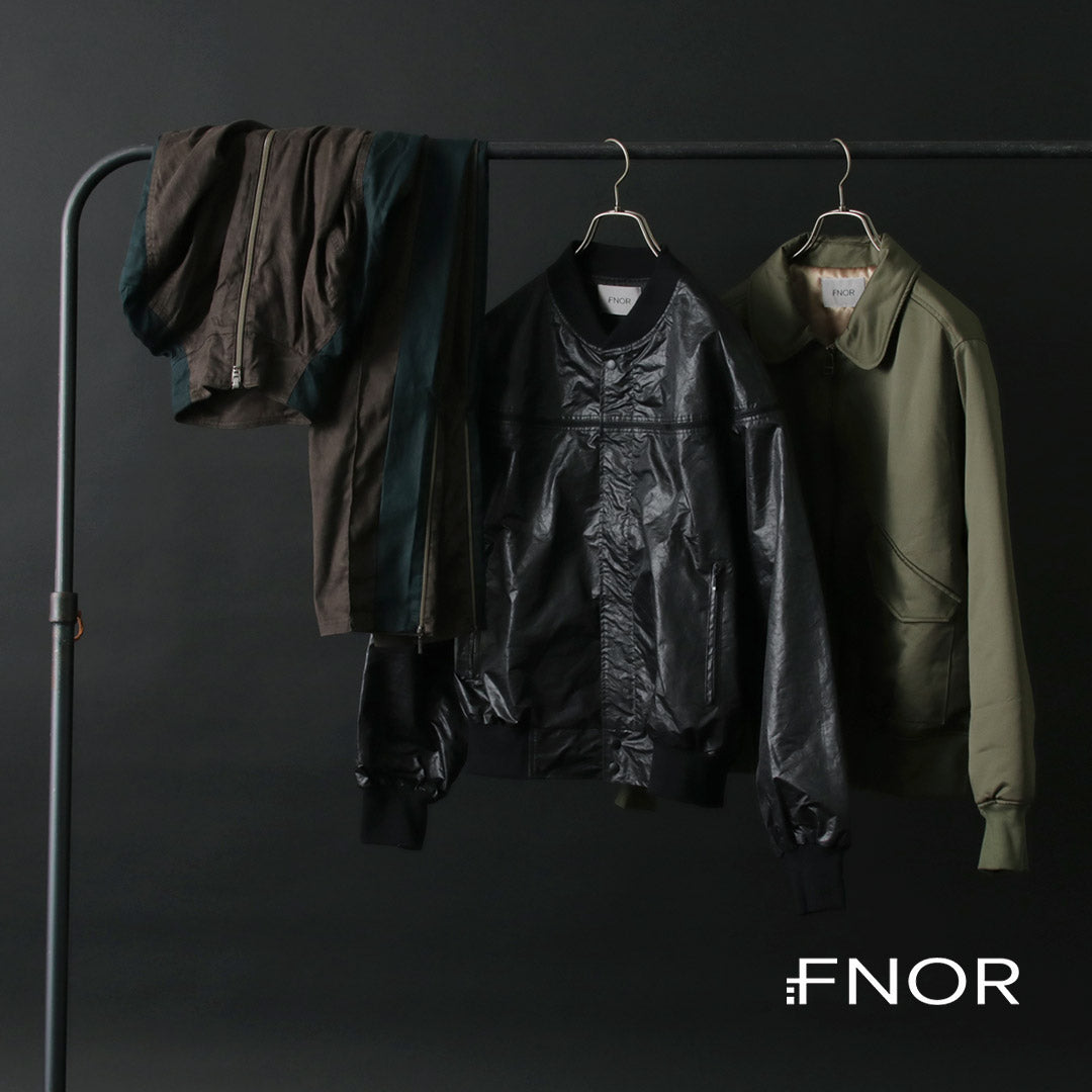 Fnor / chaqueta de pista aterciopelada