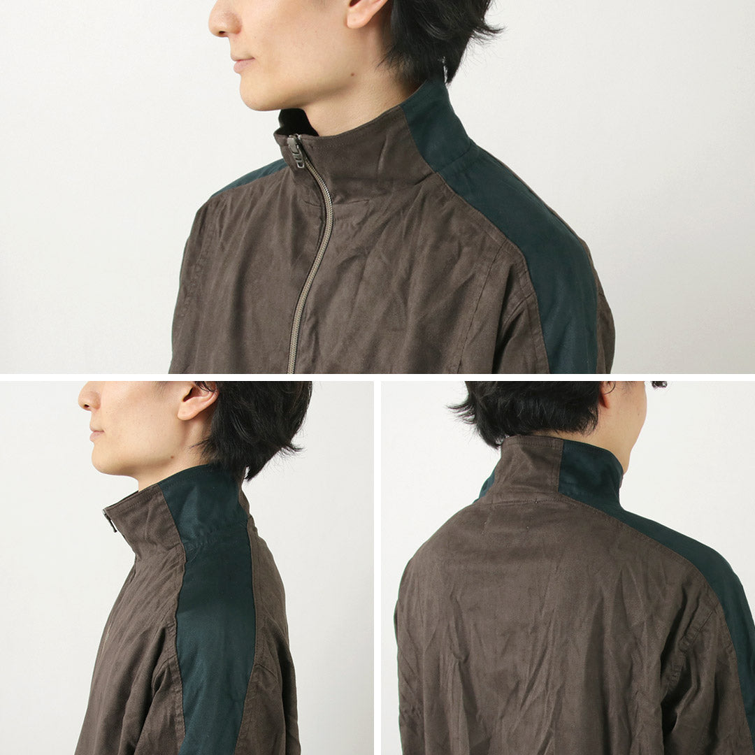 Fnor / chaqueta de pista aterciopelada