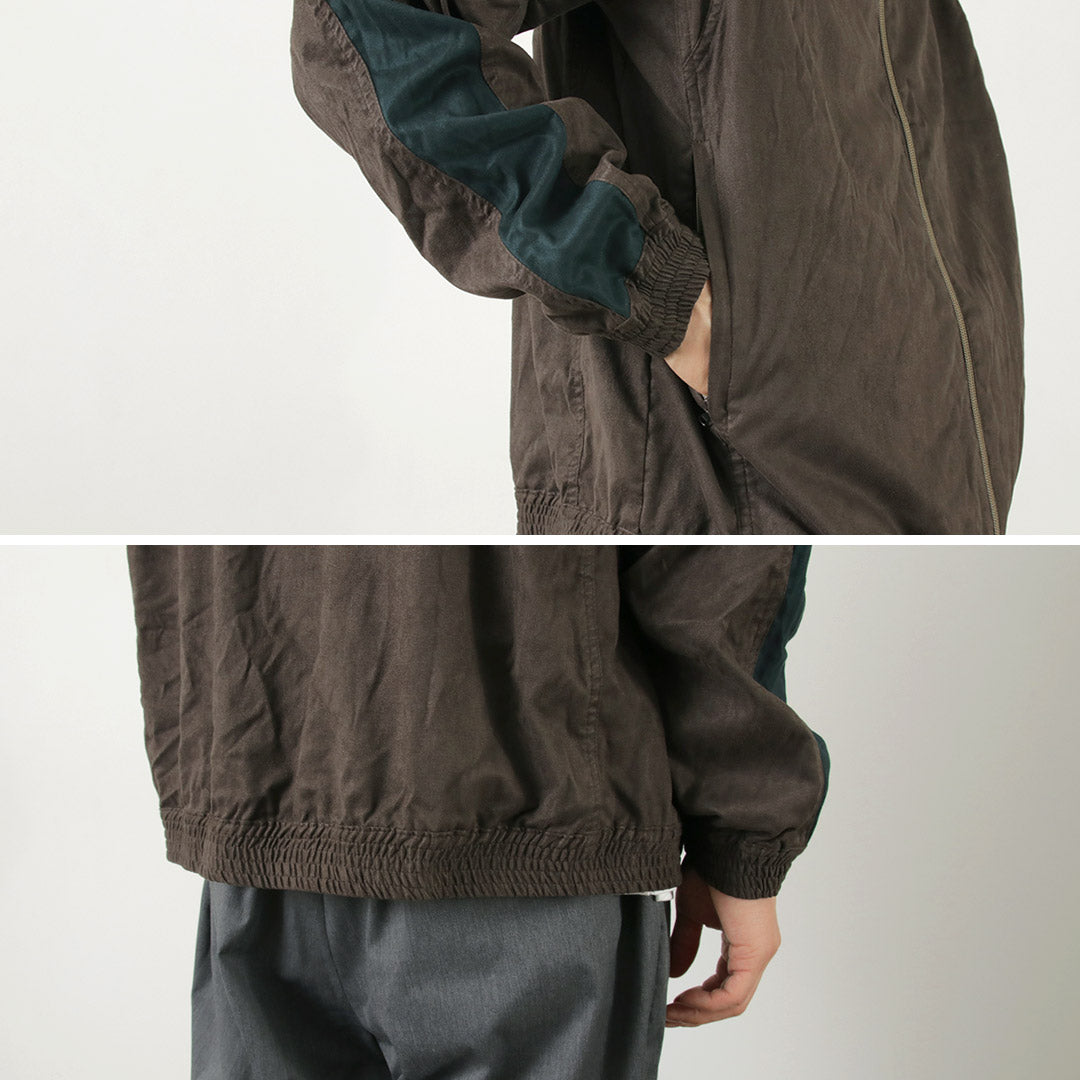 Fnor / chaqueta de pista aterciopelada