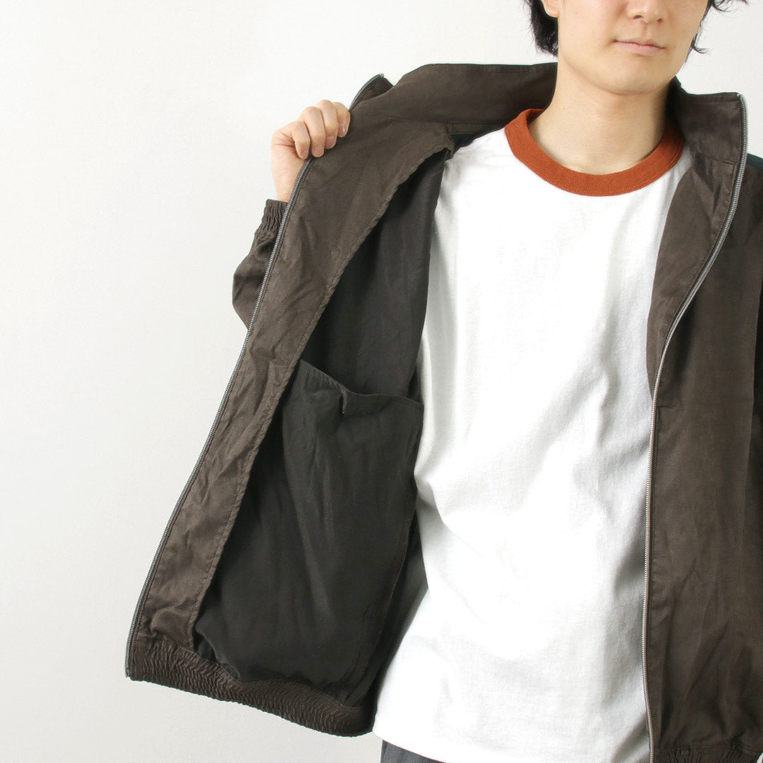 Fnor / chaqueta de pista aterciopelada