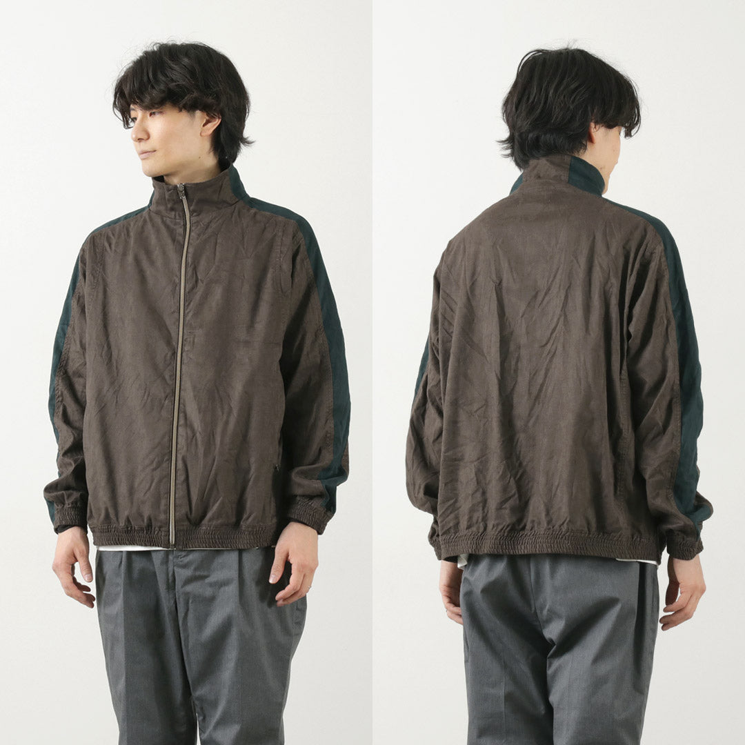 Fnor / chaqueta de pista aterciopelada
