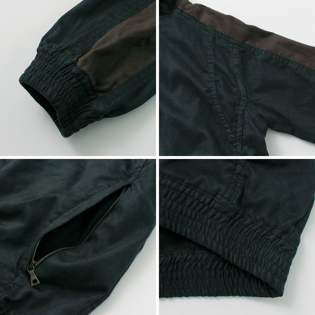 Fnor / chaqueta de pista aterciopelada