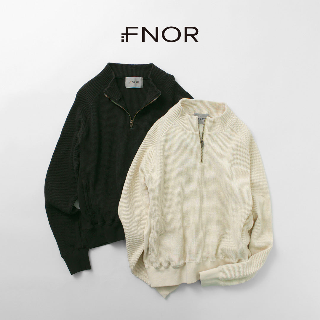 FNOR / Waffle Open-End Waffle Half-Zip Pullover