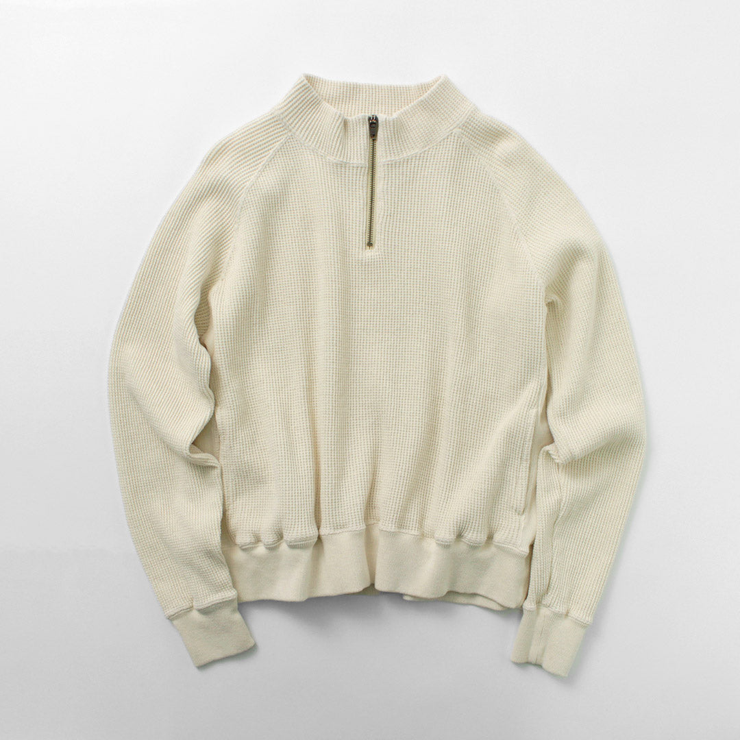 FNOR / Waffle Open-End Waffle Half-Zip Pullover