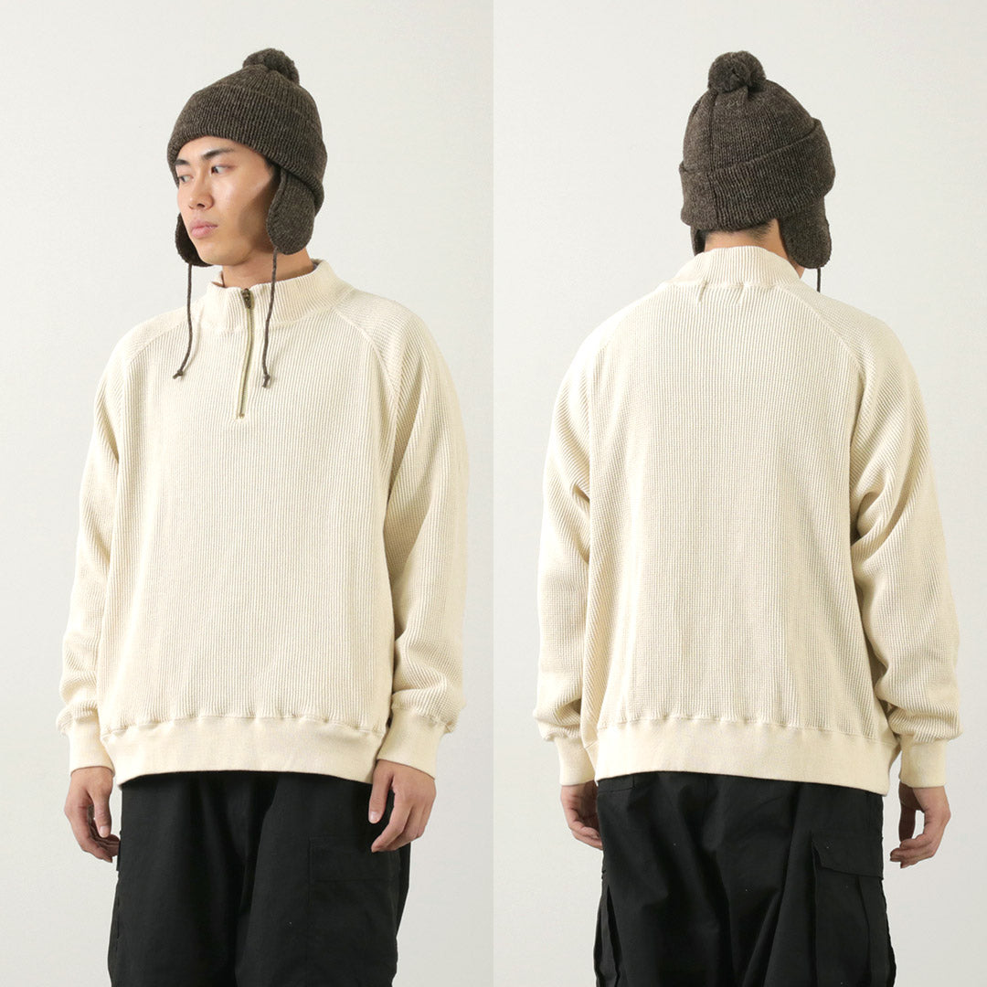 FNOR / Waffle Open-End Waffle Half-Zip Pullover