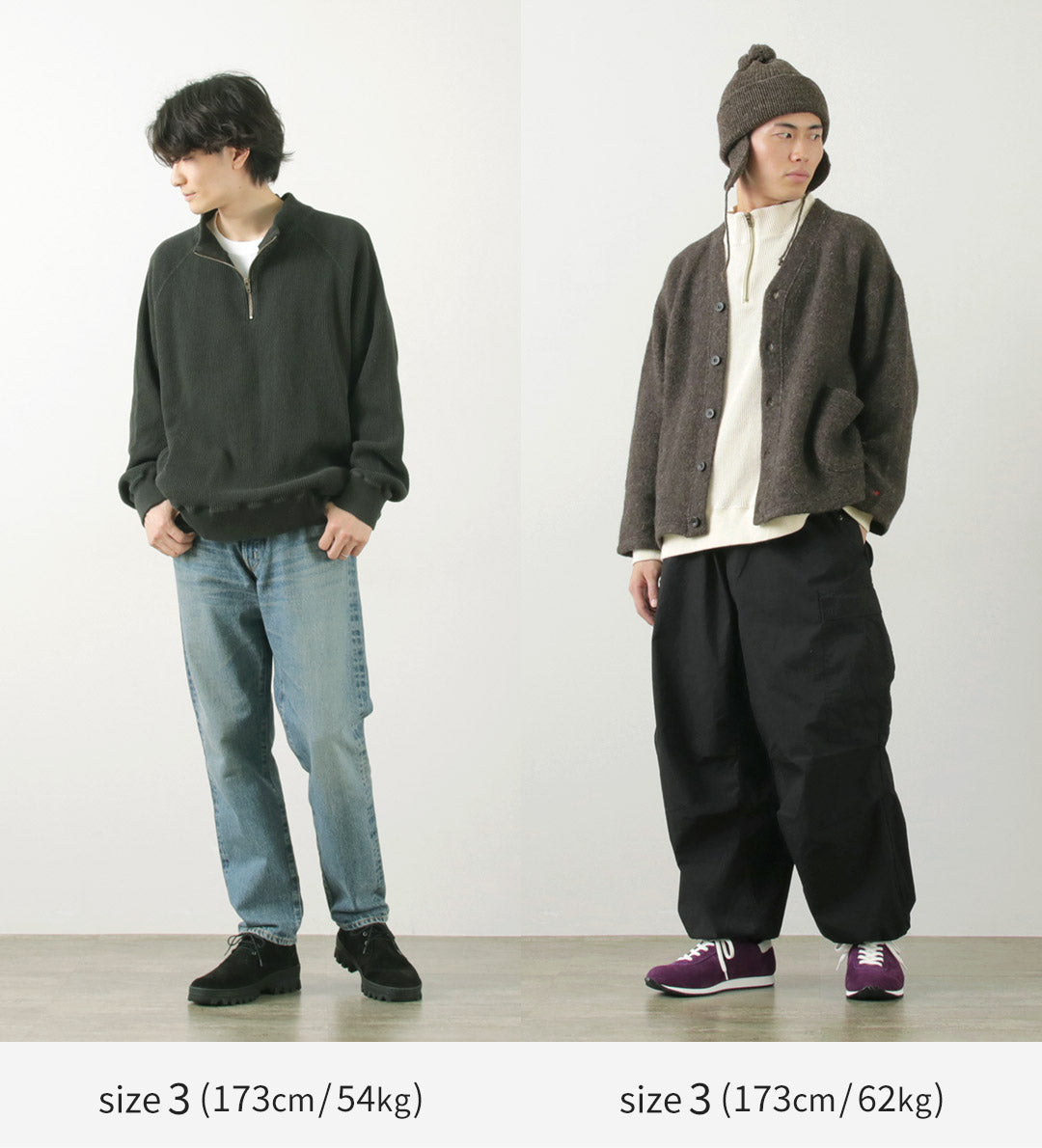 FNOR / Waffle Open-End Waffle Half-Zip Pullover