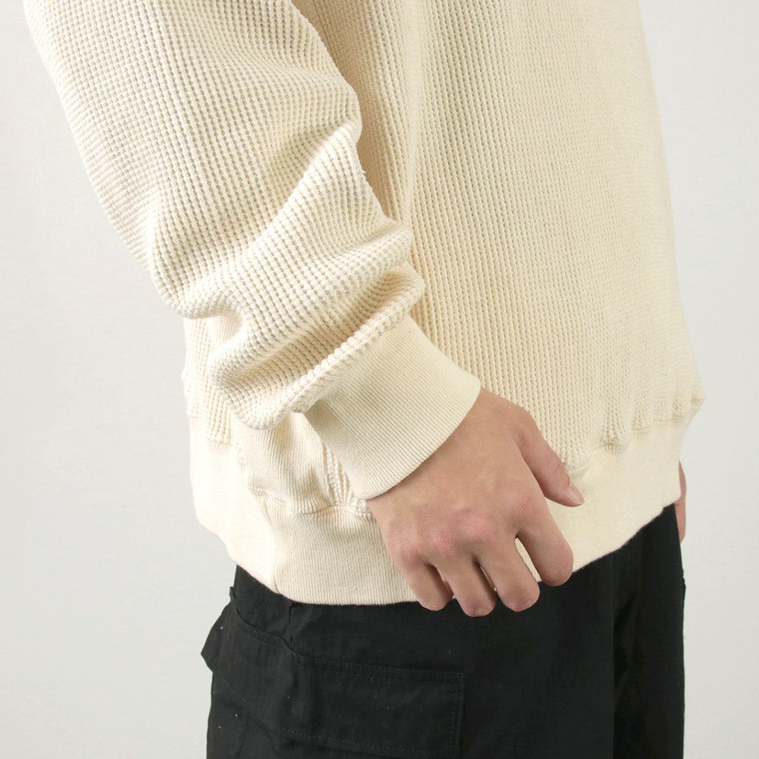 FNOR / Waffle Open-End Waffle Half-Zip Pullover
