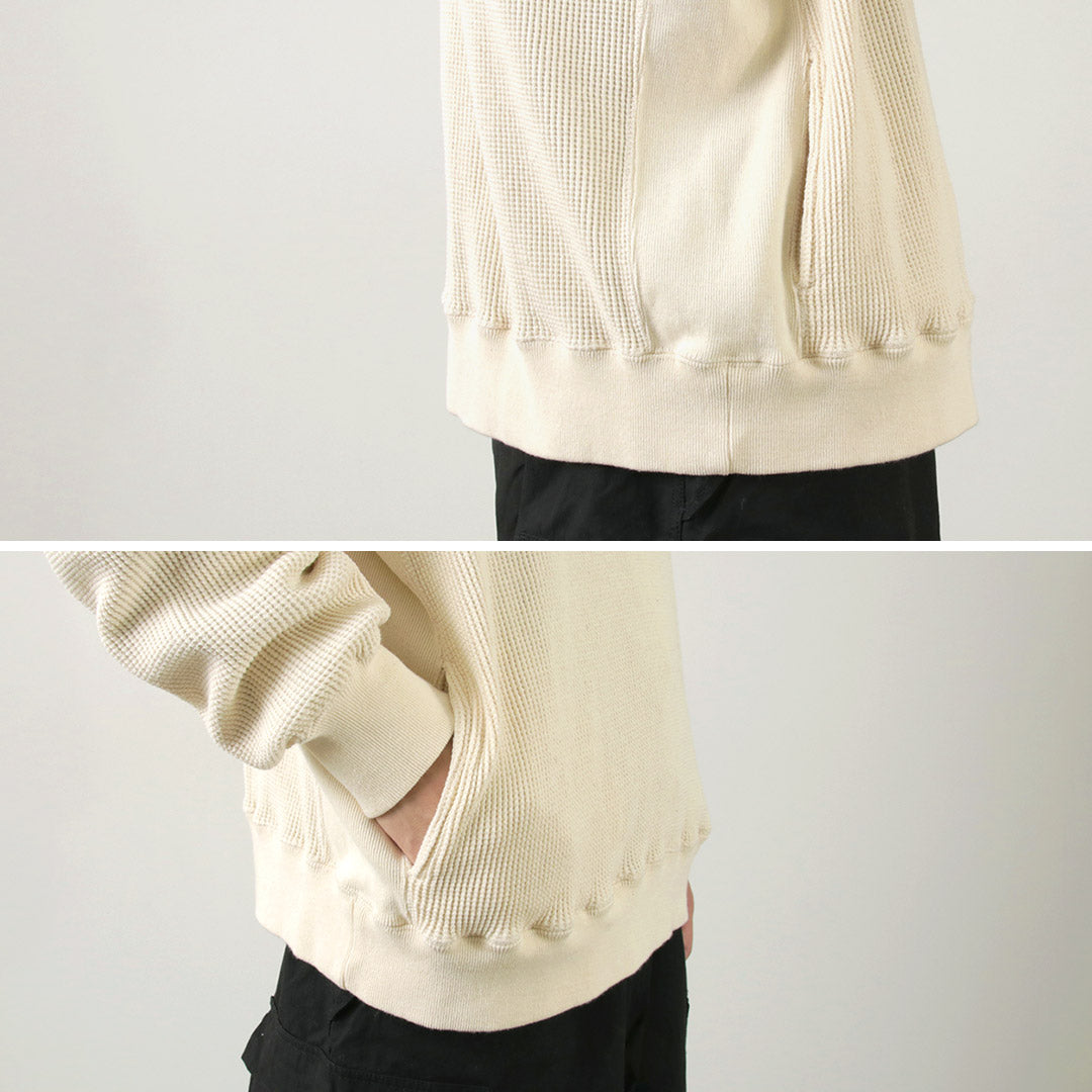 FNOR / Waffle Open-End Waffle Half-Zip Pullover