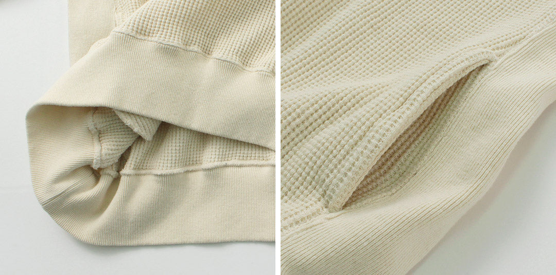 FNOR / Waffle Open-End Waffle Half-Zip Pullover