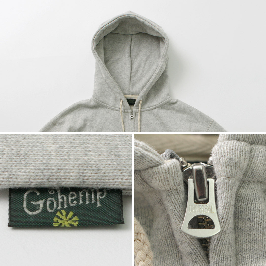 Gohemp /大麻拉鍊連帽衫