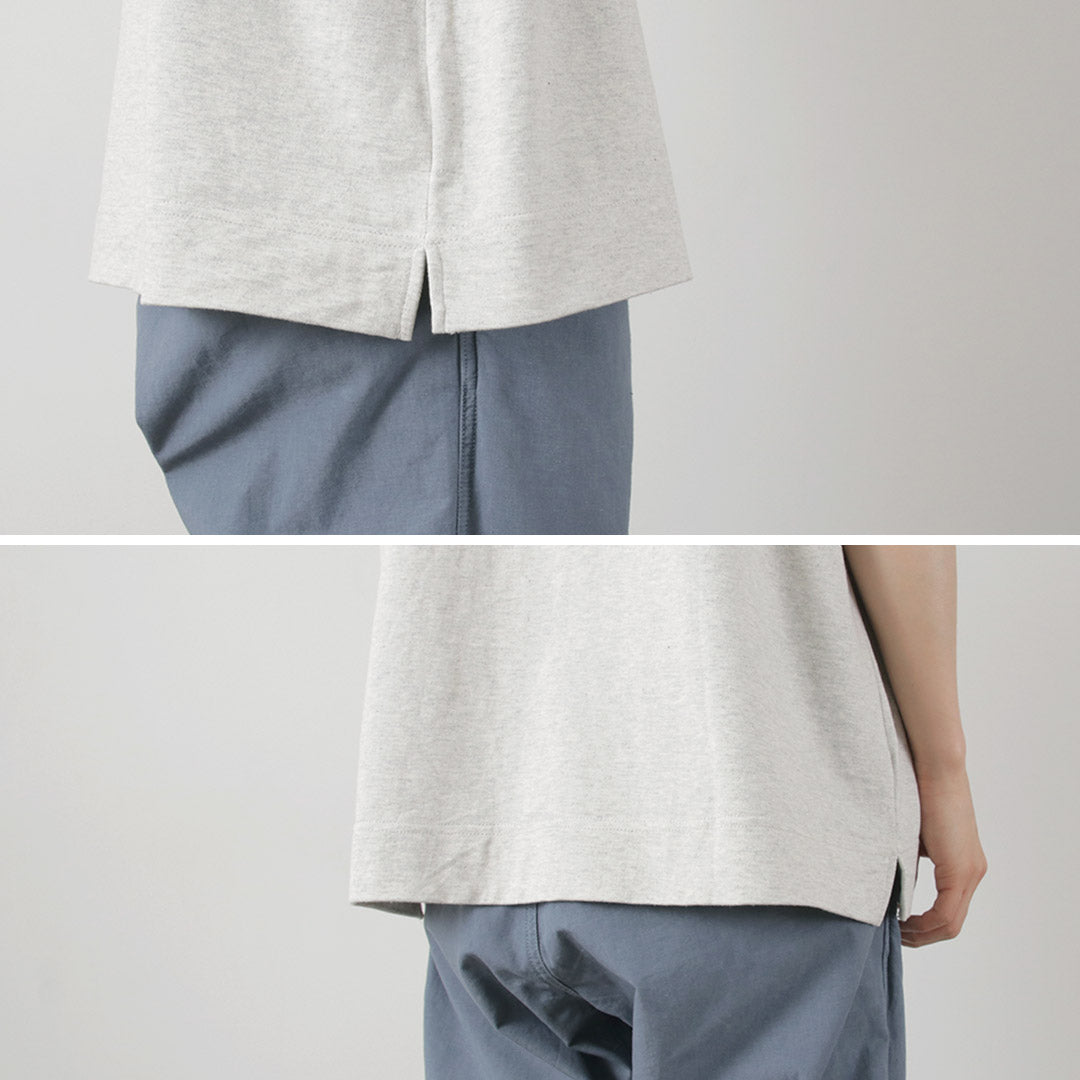 T-shirt gohemp / large fente bruyère