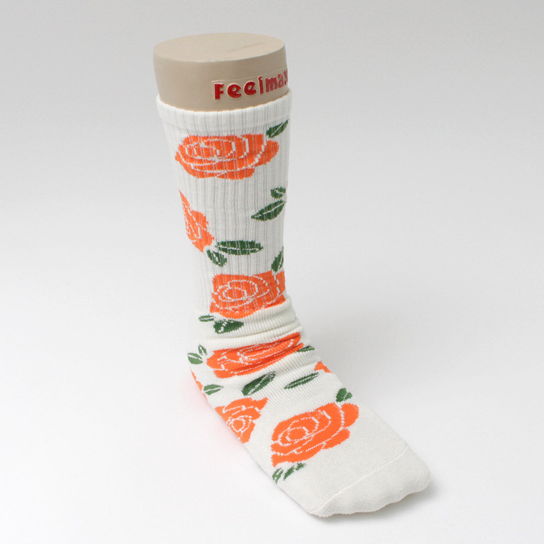Avoir une fleur de chaussettes / équipage reconnaissante