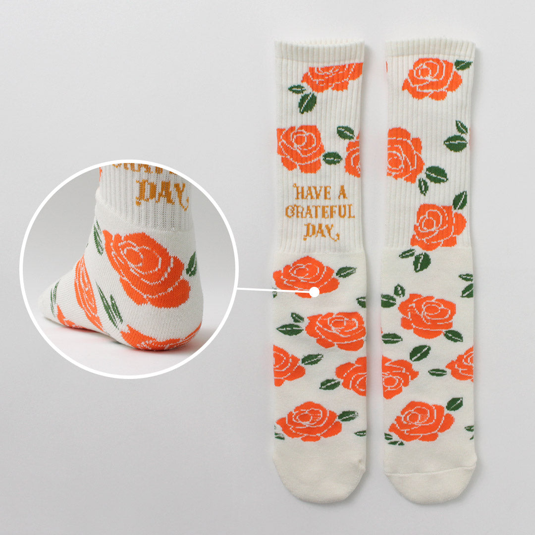 Avoir une fleur de chaussettes / équipage reconnaissante