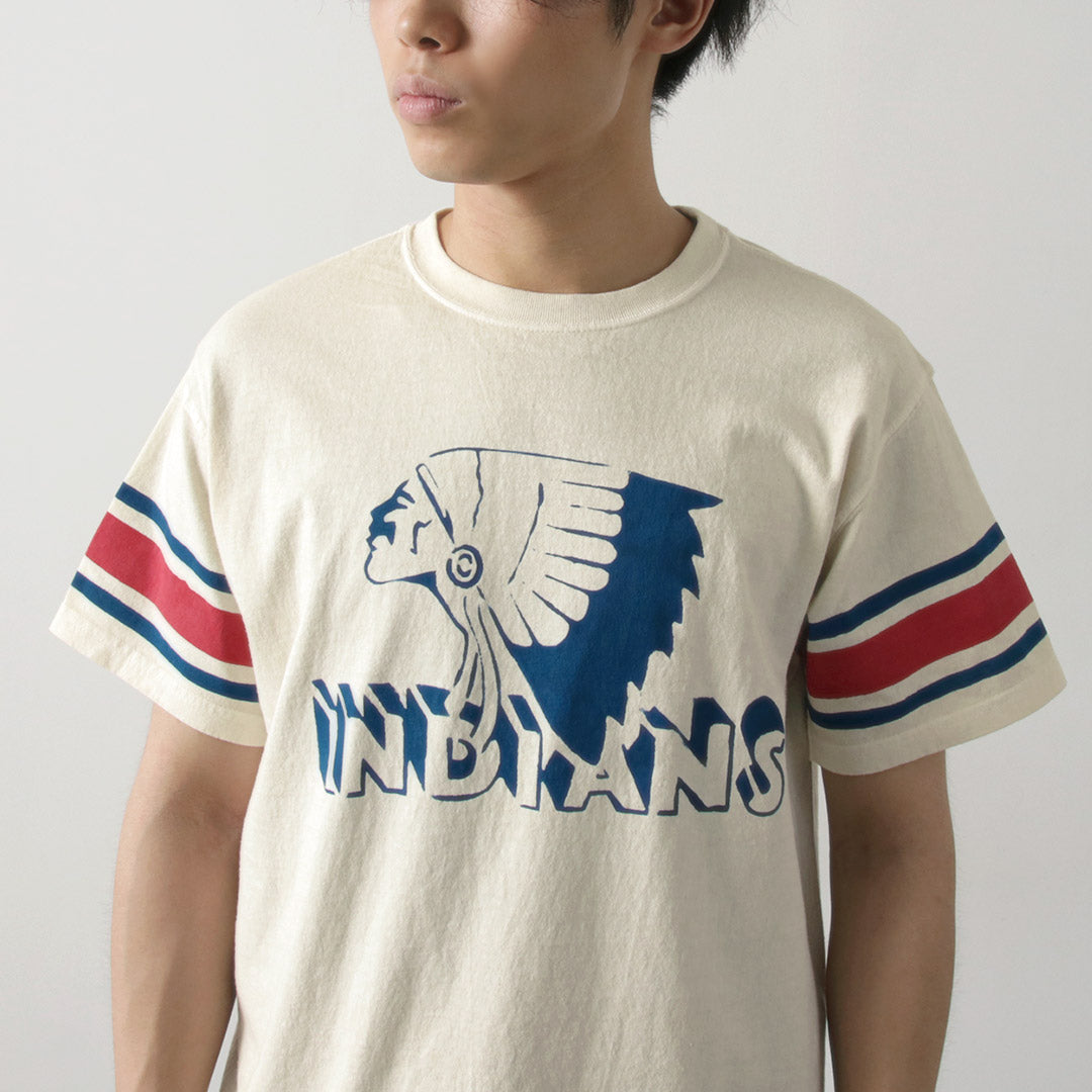 Bon t-shirt indien à manches millées / vintage