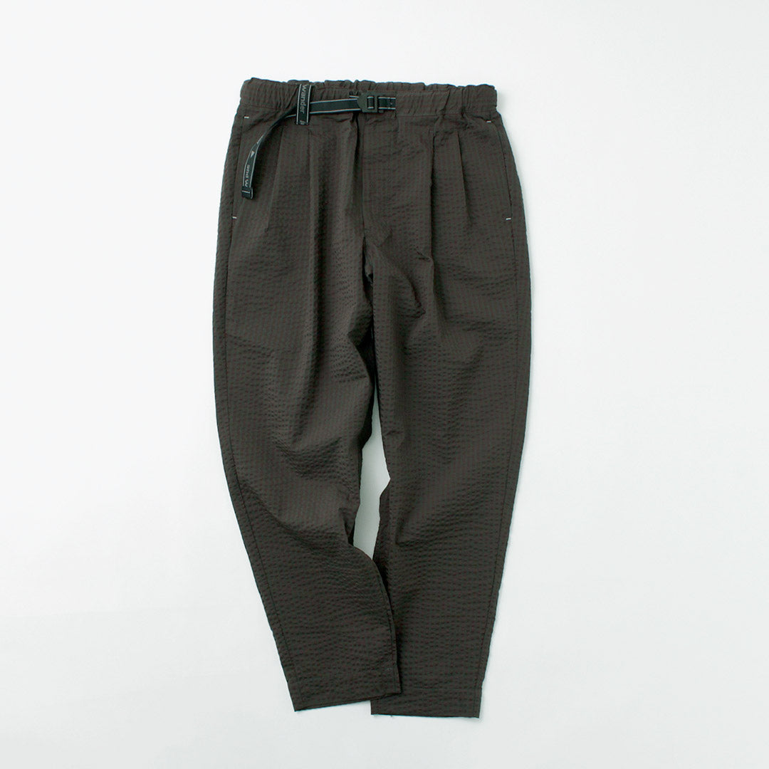 Y de vagar / secar suaves pantalones de Seersucker