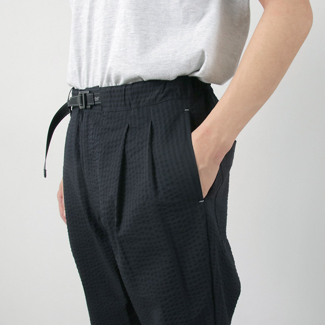 Y de vagar / secar suaves pantalones de Seersucker