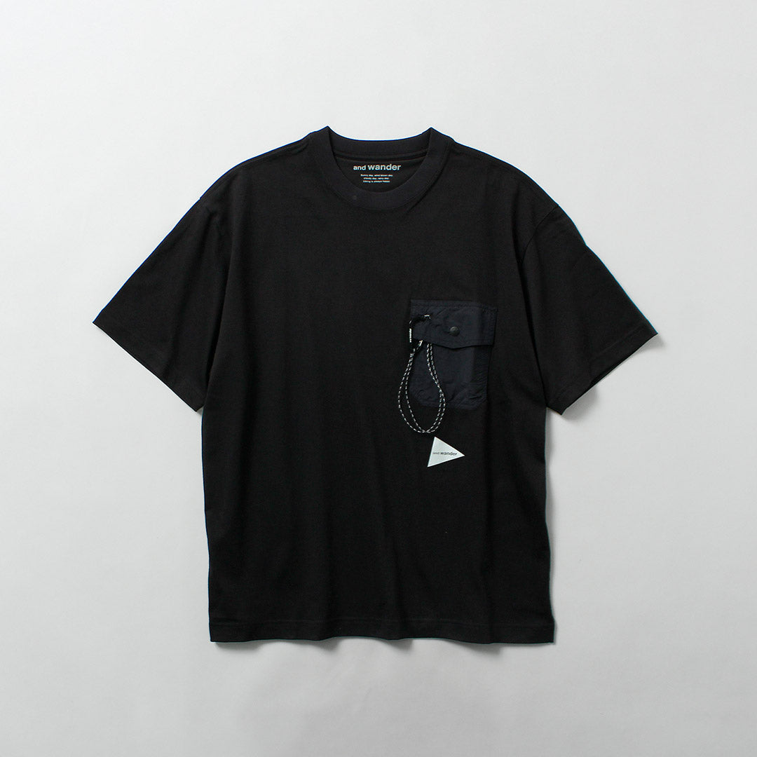 AND WANDER / Pocket T-shirt